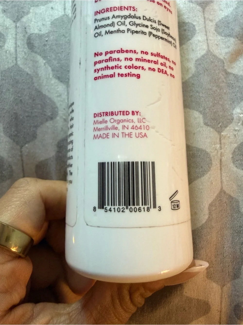 Mielle Mint Almond Oil Blend Hair Treatment